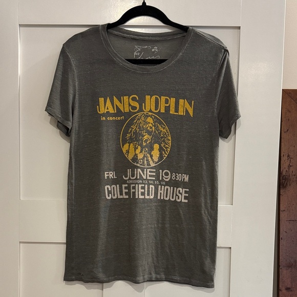 Lucky Brand Tops - Lucky Brand Janis Joplin Graphic T-Shirt